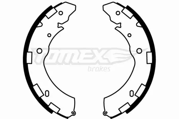 TOMEX BRAKES SZCZĘKI HAMULCOWE TX 22-37 