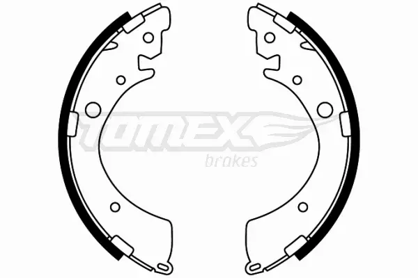 TOMEX BRAKES SZCZĘKI HAMULCOWE TX 22-40 