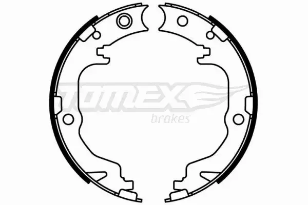 TOMEX BRAKES SZCZĘKI HAMULCOWE TX 22-60 