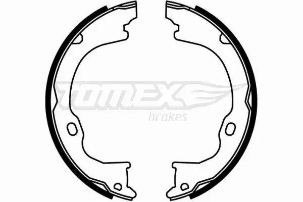 TOMEX BRAKES SZCZĘKI HAMULCOWE TX 22-61 