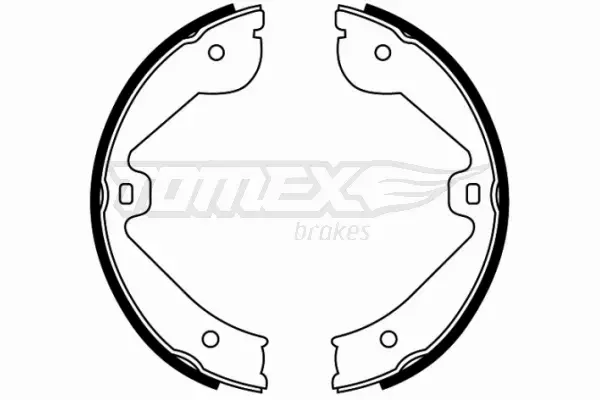 TOMEX BRAKES SZCZĘKI HAMULCOWE TX 22-67 