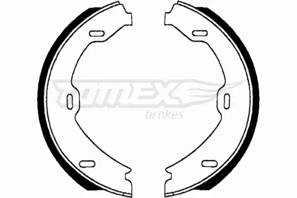 TOMEX BRAKES SZCZĘKI HAMULCOWE TX 22-69 