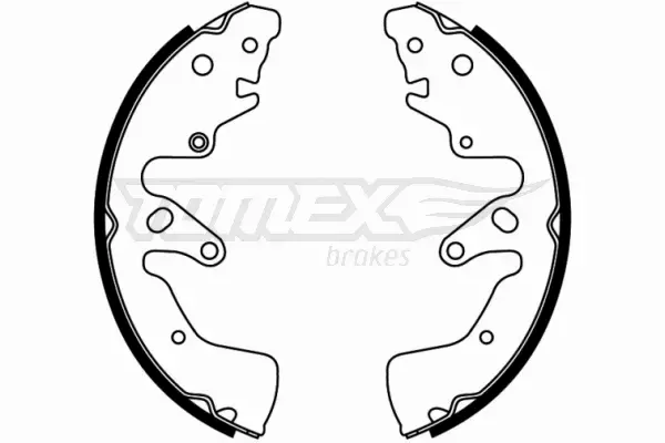 TOMEX BRAKES SZCZĘKI HAMULCOWE TX 22-74 