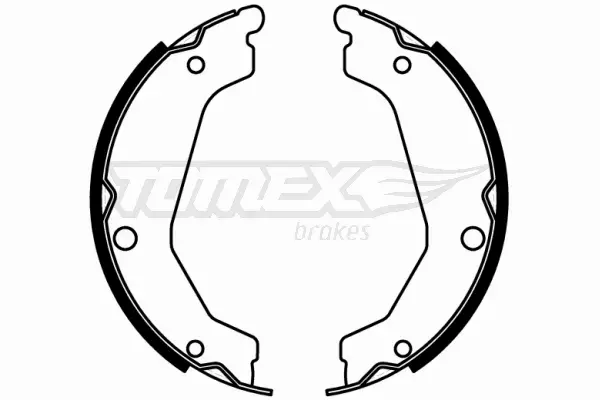 TOMEX BRAKES SZCZĘKI HAMULCOWE TX 22-78 