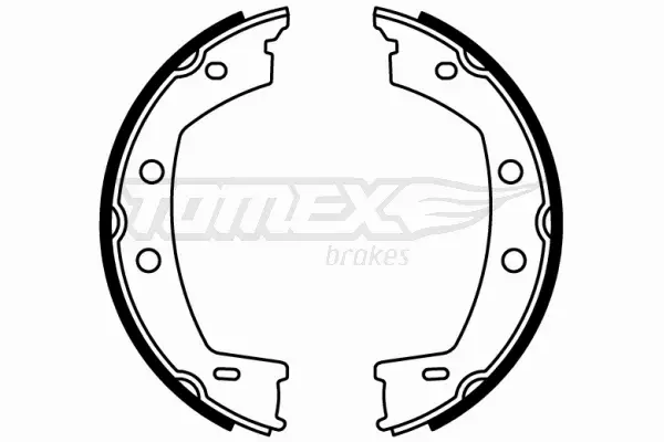 TOMEX BRAKES SZCZĘKI HAMULCOWE TX 22-79 