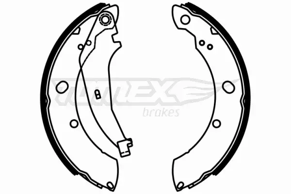 TOMEX BRAKES SZCZĘKI HAMULCOWE TX 22-97 