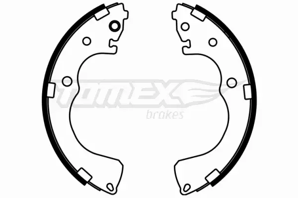 TOMEX BRAKES SZCZĘKI HAMULCOWE TX 22-99 