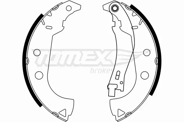 TOMEX BRAKES SZCZĘKI HAMULCOWE TX 23-15 