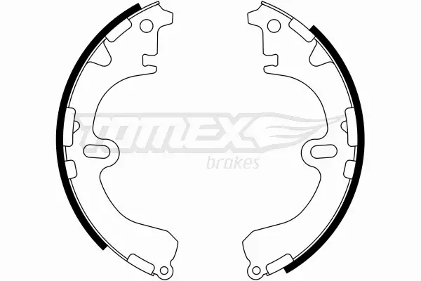 TOMEX BRAKES SZCZĘKI HAMULCOWE TX 23-34 