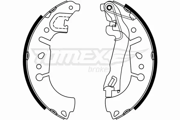 TOMEX BRAKES SZCZĘKI HAMULCOWE TX 23-37 