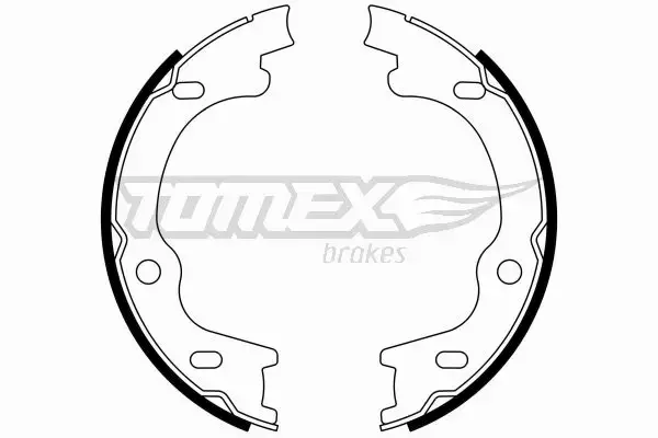 TOMEX BRAKES SZCZĘKI HAMULCOWE TX 23-38 