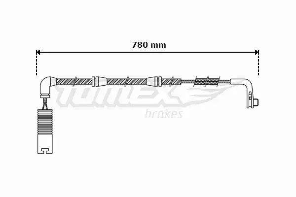 TOMEX BRAKES CZUJNIK KLOCKÓW TX 30-47 