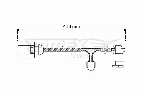 TOMEX BRAKES CZUJNIK KLOCKÓW TX 30-51 