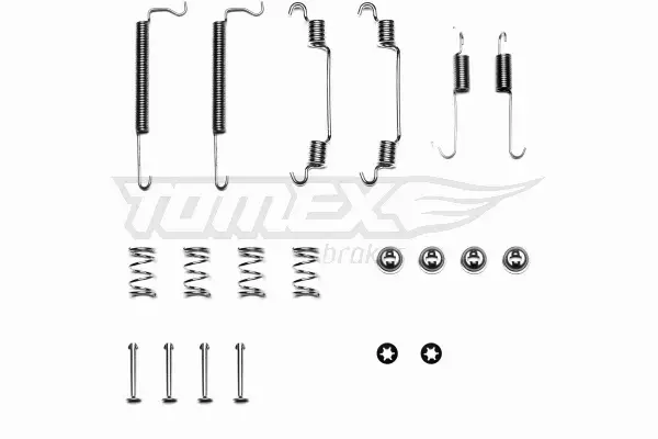 TOMEX BRAKES SPRĘŻYNKI DO SZCZĘK TX 40-05 