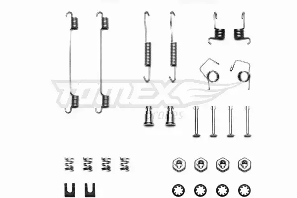 TOMEX BRAKES SPRĘŻYNKI DO SZCZĘK TX 40-25 