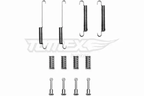 TOMEX BRAKES SPRĘŻYNKI DO SZCZĘK TX 42-02 