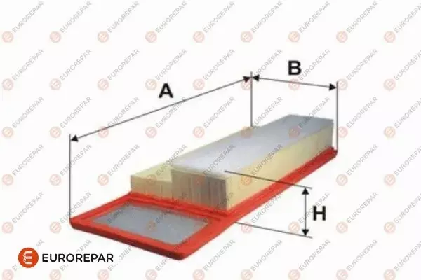 EUROREPAR FILTR POWIETRZA 1612865580 