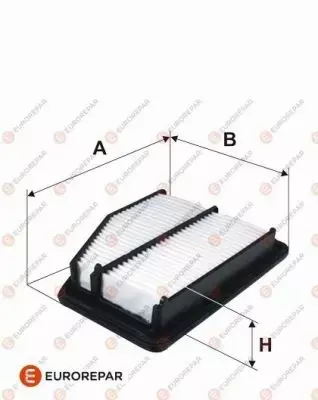 EUROREPAR FILTR POWIETRZA 1616248780 