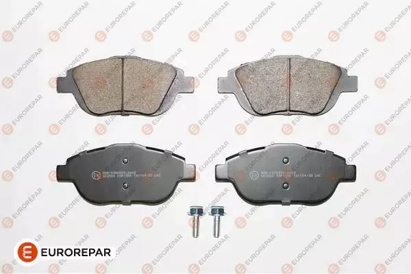 EUROREPAR KLOCKI HAMULCOWE PRZÓD CITROEN PEUGEOT OPEL 1617275680 