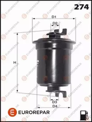 EUROREPAR FILTR PALIWA E145090 