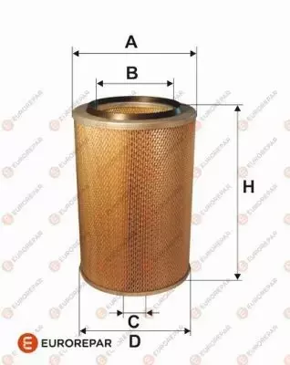 EUROREPAR FILTR POWIETRZA E147149 