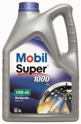 MOBIL SUPER 1000 X1 15W40 A3/B3 SL/SJ 5L 