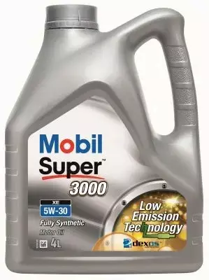 MOBIL SUPER 3000 XE 5W30 SM/SL/SN C3 9L 