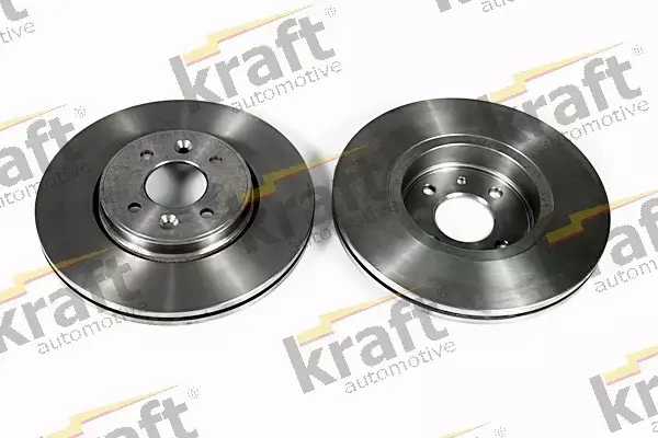 KRAFT TARCZE+KLOCKI PRZÓD RENAULT MEGANE II 280MM 