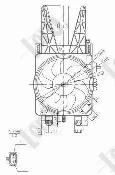 ABAKUS WENTYLATOR CHŁODNICY 016-014-0004-R 