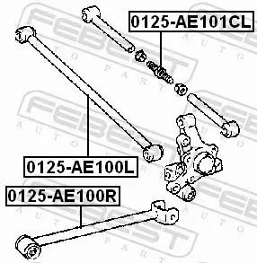 FEBEST WAHACZ ZAWIESZENIA 0125-AE101CL 