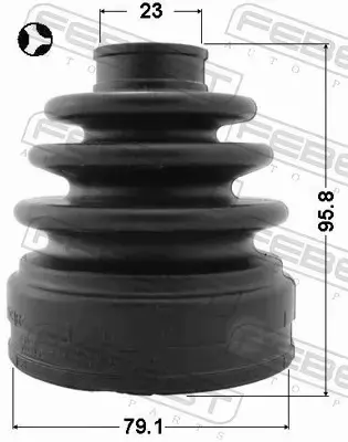 FEBEST OSŁONA PRZEGUBU 0215-L32T 