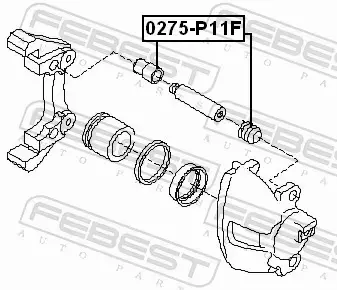 FEBEST ZESTAW NAPRAWCZY ZACISKU 0275-P11F 