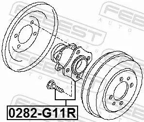 FEBEST PIASTA KOŁA 0282-G11R 