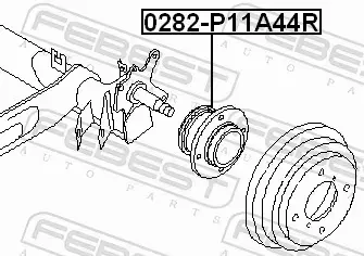 FEBEST PIASTA KOŁA 0282-P11A44R 