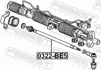 FEBEST DRĄŻEK KIEROWNICZY 0322-BE5 