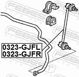 FEBEST ŁĄCZNIK STABILIZATORA 0323-GJFL 