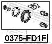 FEBEST ZESTAW NAPRAWCZY ZACISKU 0375-FD1F 