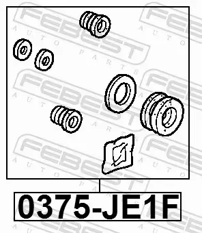 FEBEST ZESTAW NAPRAWCZY ZACISKU 0375-JE1F 