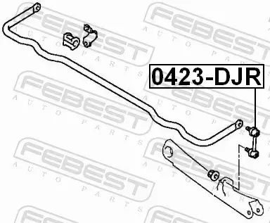 FEBEST ŁĄCZNIK STABILIZATORA 0423-DJR 