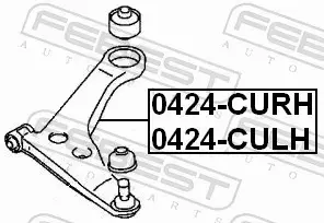 FEBEST WAHACZ ZAWIESZENIA 0424-CULH 