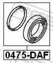 FEBEST ZESTAW NAPRAWCZY ZACISKU 0475-DAF 