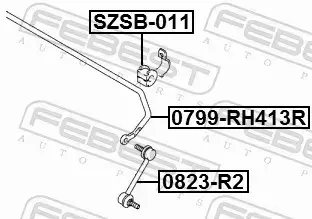 FEBEST STABILIZATOR 0799-RH413R 