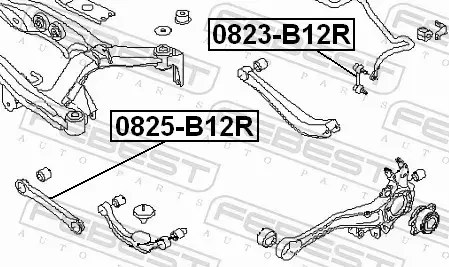 FEBEST ŁĄCZNIK STABILIZATORA 0823-B12R 