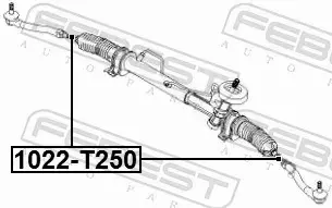 FEBEST DRĄŻEK KIEROWNICZY 1022-T250 