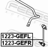 FEBEST ŁĄCZNIK STABILIZATORA 1223-GEFL 