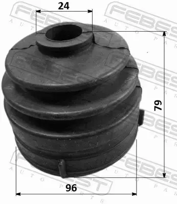 FEBEST OSŁONA PRZEGUBU 1617-G463 