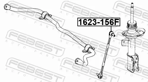 FEBEST ŁĄCZNIK STABILIZATORA 1623-156F 