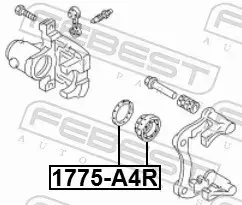 FEBEST ZESTAW NAPRAWCZY ZACISKU 1775-A4R 