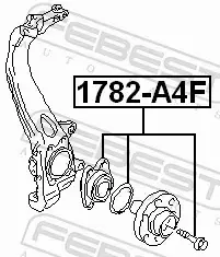 FEBEST PIASTA KOŁA 1782-A4F 