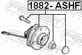 FEBEST PIASTA KOŁA 1882-ASHF 